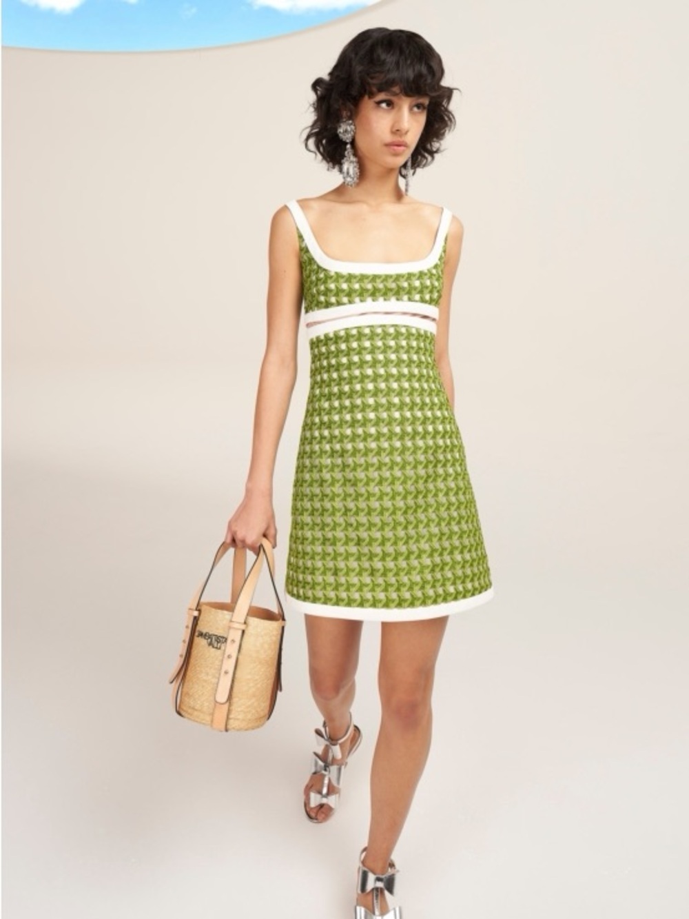 Giambattista Valli Resort 23 Sleeveless Woven Dress